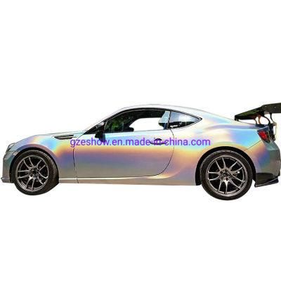 Silver Self Adhesive Car Film Sticker