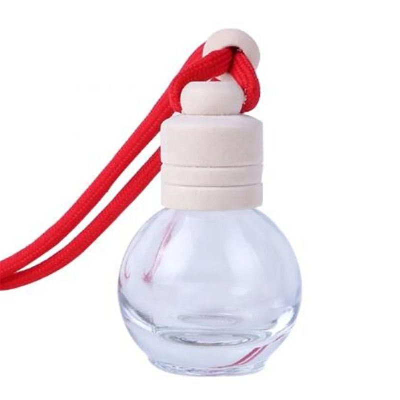 Promotional Glass Car Pendant Essential Oil Perfume Bottle