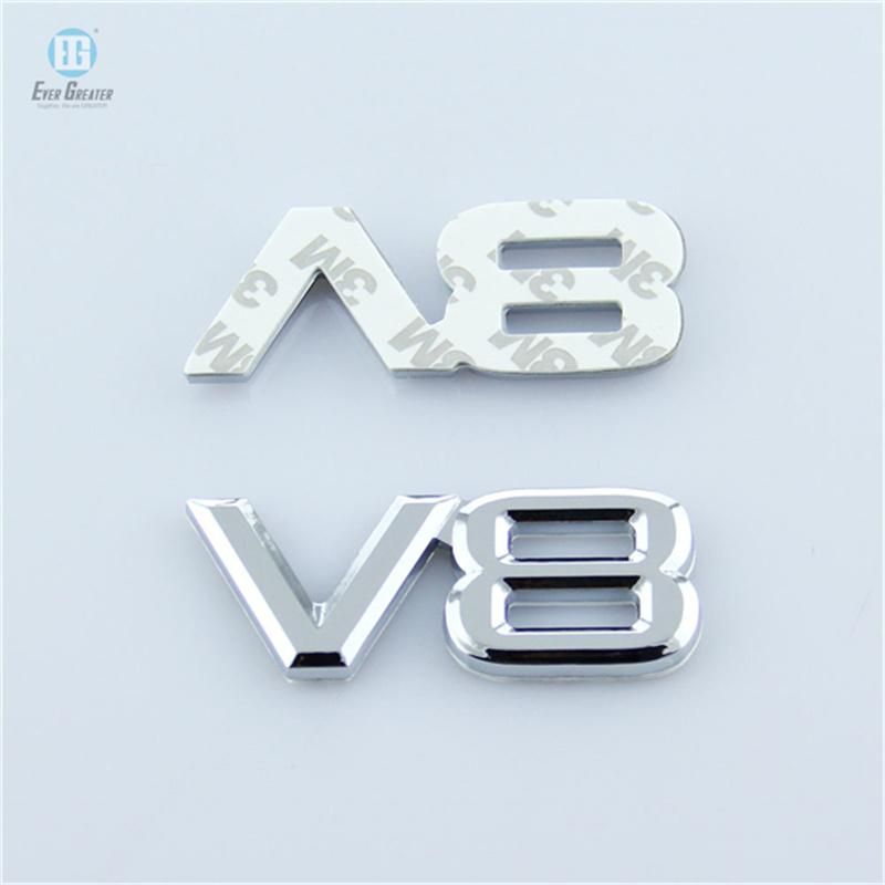Custom Chrome Car Emblem Badges with ISO/Ts16949 Certified