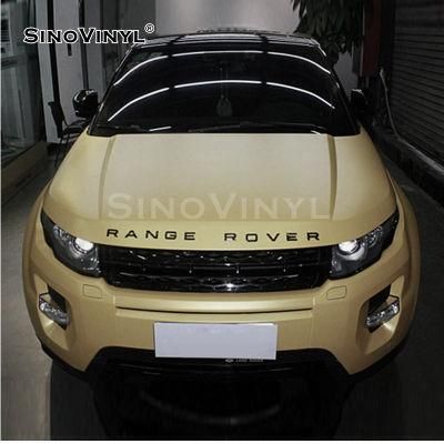 SINOVINYL Wholesale PVC Material Chrome Matte Satin Car Wrap Sticker Bus Van Vehicle Boat