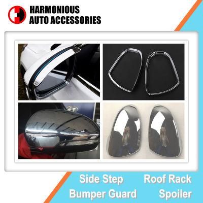 Chromed Mirror Cover and Visor for Hyundai Tucson 2015 2016