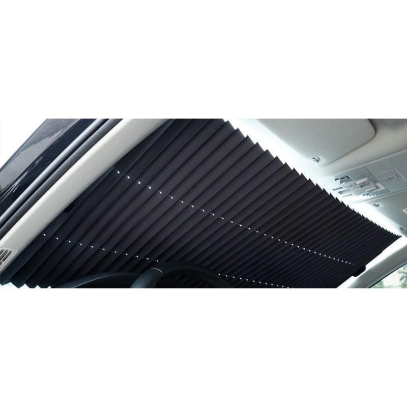 Retractable Windshield Sunshade for Auto Windshield Car Windshield and Rear Window - UV Protection Wyz20434