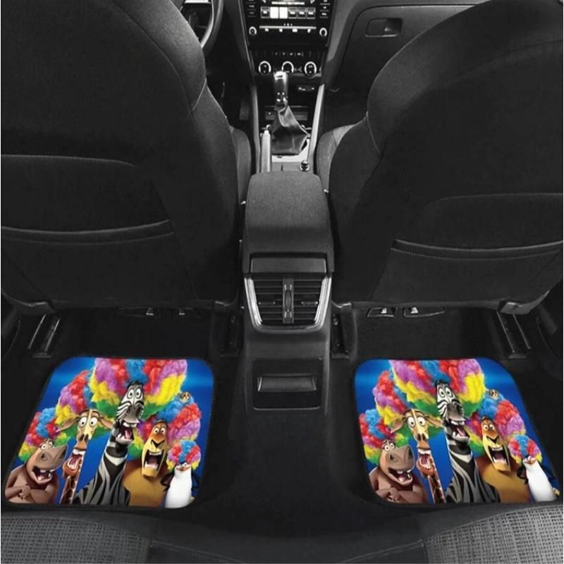 Vehicle Mat with Colored Black Mat