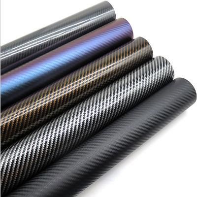 Customized Size Carbon Fiber Vinyl Car Wrap Sheet Roll Film Car Stickers &amp; Decals Motorcycle Car Styling Accessories Automobiles