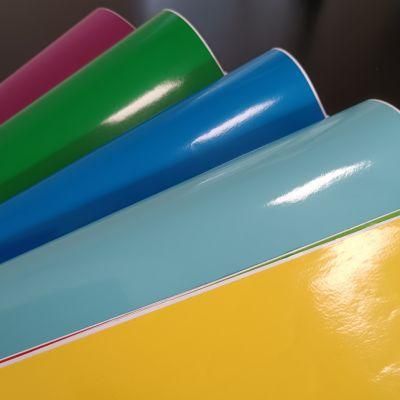 Glossy Matt White Eco Solvent Printing Adhesive Car Wrap Vinyl Sticker Roll Self Adhesive Vinyl