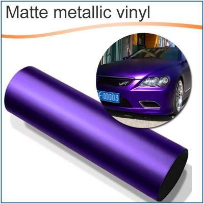 Car Interior Panels Vinyls Hot Sale Custom Matte Chrome Car Wrap Vinyl