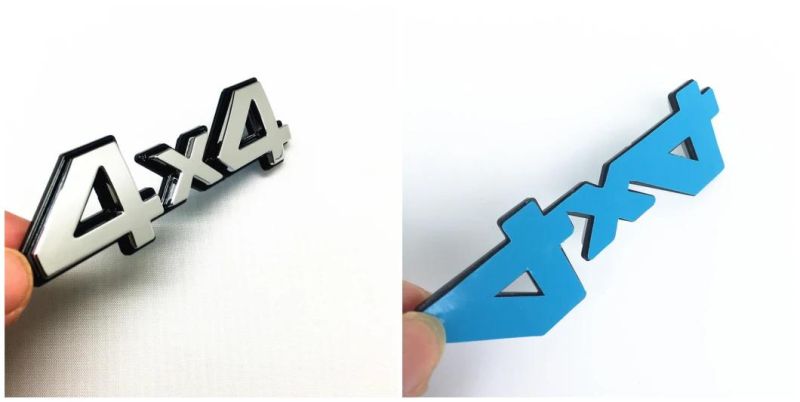 4X4 Emblem for Chevrolet Silverado Chevy Camaro Emblem Fender Badge Decal Sticker Logo Car Accessories Car Parts Decoration ABS Plastic Emblem
