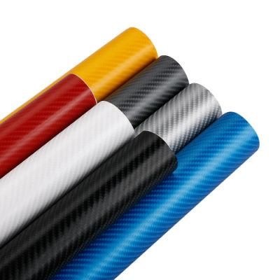 2D 3D 4D 5D 6D PVC Colors Self Adhesive Vinyl Car Body Sticker Styling Carbon Fiber Car Wrap Film