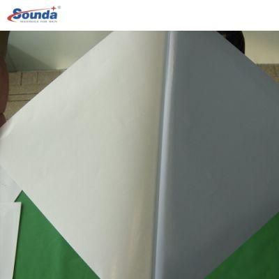 China Manufacturer PVC Waterproof Grey Back Printable Self Adhesive Vinyl Roll