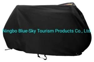 Waterproof Sun Protective Bicycle Cover for 1 to 3 All Kinds of Bikes with Double Buckle Straps