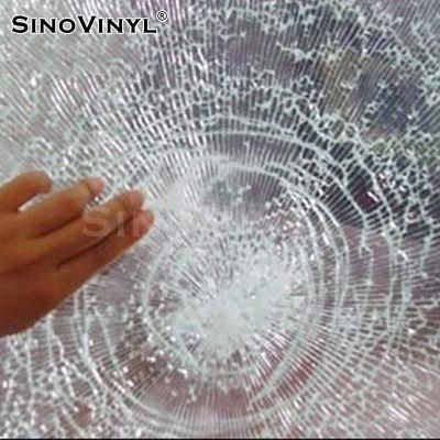 SINOVINYL 2 Mil Bulletproof Glass Window Film For Safety Protection Security