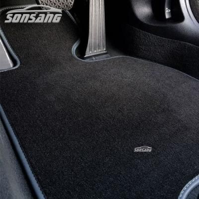 Auto Carpet Car Floor Mats with Rubber Heel Pad Front and Rear Mats Universal Fit for Suvs Sedans Vans