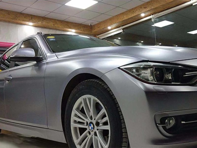 Pearl Metallic Space Gray Car Wrap for Car Vinyl Film