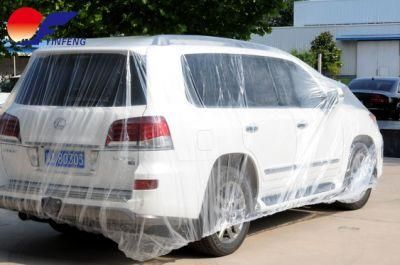Customize Size and Packing LDPE Transparent Plastic Car Cover