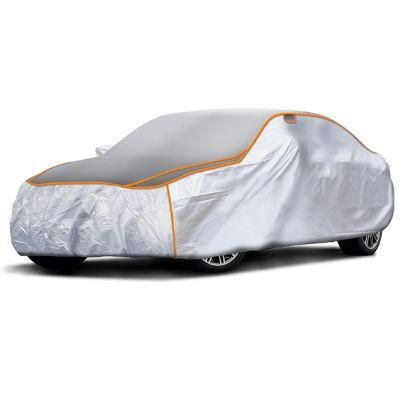 Multi-Layered Car Cover Anti-Hail Damage Silvery Car Cover