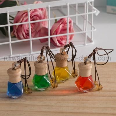 Car Glass Perfume Bottle with Cord for Car Air Freshener