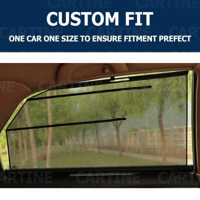 Custom Four Window Car Curtain