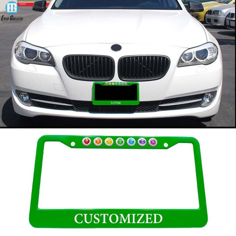 Acrylic Anime License Plate Custom Frame