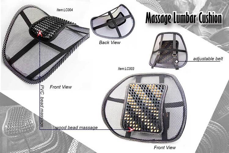 Car and Home Cheap Travel Mesh Lumbar Support LC007