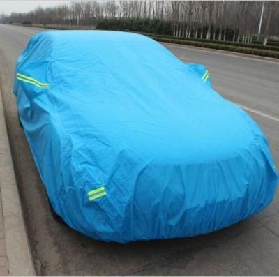 Car Cover for Automobiles All Weather Waterproof with Lock and Zipper Door, Outdoor Cover Sun UV Rain Protection Full Car Covers