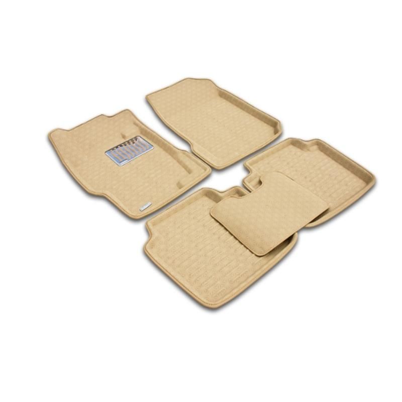 High Quality Luxury Unique Non-Slip Double Layer Car Mats 7D Pretty Cheap Car Floor Mats for Left Hand Drive Car Models