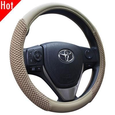 Cool Summer Spinning Auto Universal PU PVC Steering Wheel Cover 80501