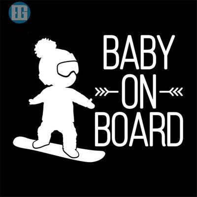 Baby on Board Reflective Sticker Baby on Board Sicker for Car Window Sticker