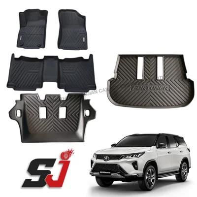 2021 Fortuner Hot Selling Car Floor Mat/Trunk Mat for Toyota