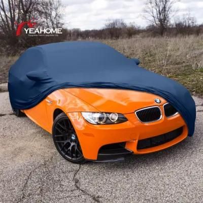 Custom Indoor Car Covers Perfect-Fits Stretch Dust-Proof Car Cover