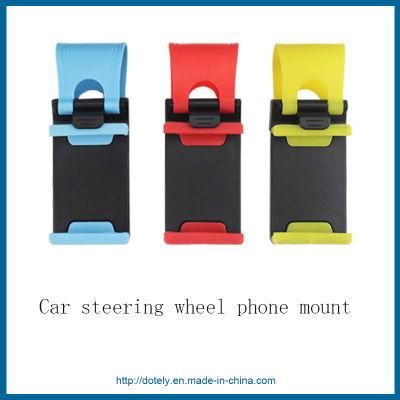 Universal Accessory Car Steering Wheel Cell Phone Flexible Phone Holder