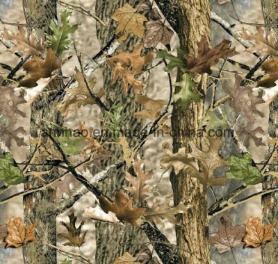 1.52*28m Tree Leaf Camouflage Vinyl Bomb Vinyl Sticker with Air Release