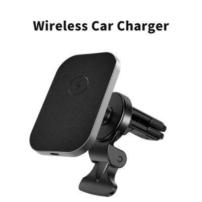 Car Holder 15W Magsafe Wireless Car Charger Magnetic for iPhone 13 iPhone 12 PRO