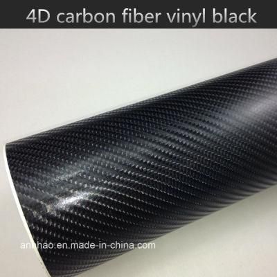 Premium Air Release 1.52 X 28m Blue Colour Car Sticker 4D Carbon Fiber Vinyl