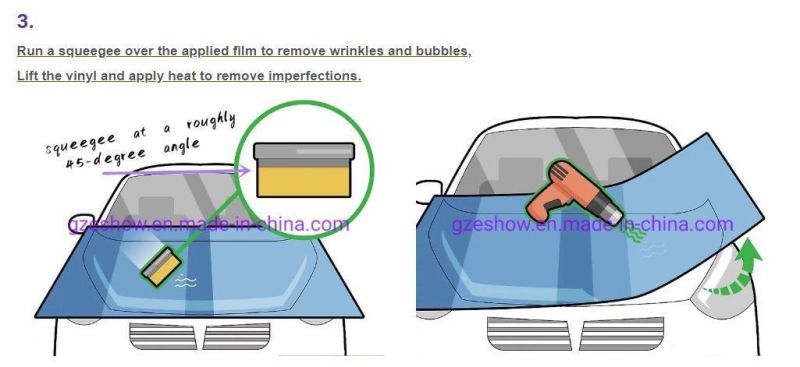 Matte Blue Air PVC Car Wrap Wholesale Car Wrap