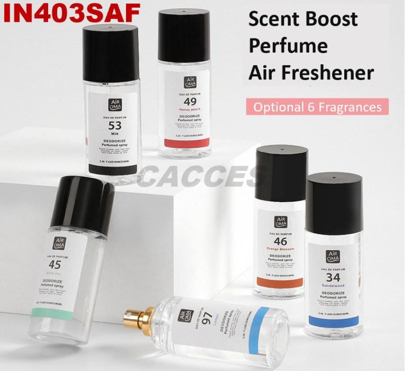 Cacces Air Aerosol Mist 250ml,Anti-Bacterial Mist Spray,Anti-Viral Mist,Air Freshener Spray,Room Spray for Car,Hotel,Homes W/ Pets,Clear,One Size All Fragrances