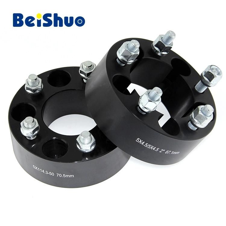 Black 5X114.3 Hub Centric Aluminum Wheel Spacer