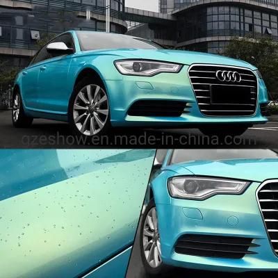 Air Bubble Free Magic Sky Blue PVC Car Wrap Vinyl Film