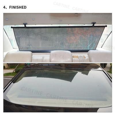 Car Sunshade for Rear Windshield 110cm/Car Rear Windshield Sunshade 105cm