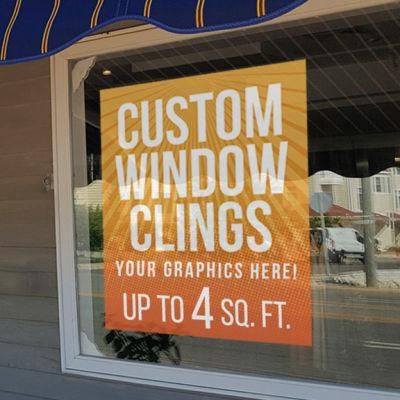 Custom Printing High Quality Window Sunshade Car Sunshade Static Sticker