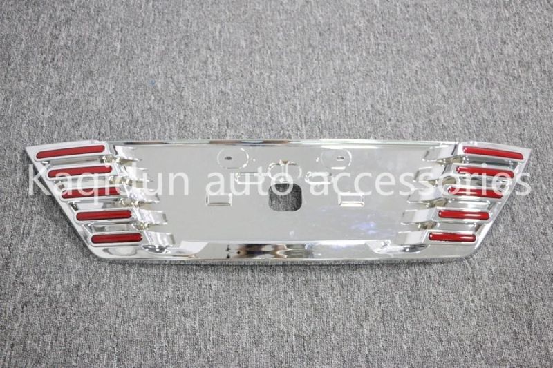 Chrome License Plate with LED for Toyota Fortuner 2016-on