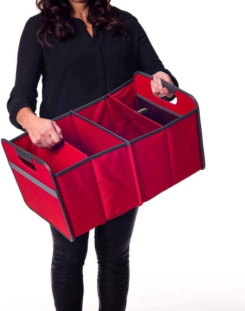 Wholesale Durable Polyester Folding Car Trunk Organizer Storage Box Cargo Portable Foldable Trunk Car Organizer