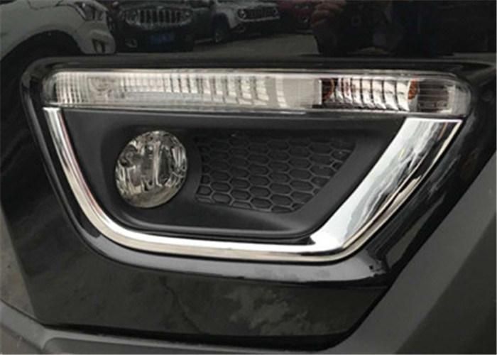 Auto Accessory Chromed Stickers for Jeep Compass 2017 Head Lamp and Tail Lamp Bezel