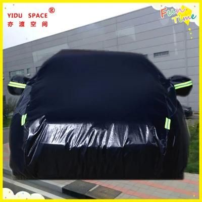 Wholesale Oxford Black Manful Waterproof Sunshade Sunproof Portable Car Cover