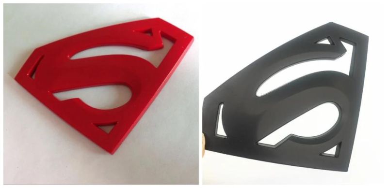 Superman Emblem for Chevrolet Silverado Chevy Camaro Emblem Fender Badge Decal Sticker Logo Car Accessories Car Parts Decoration ABS Plastic