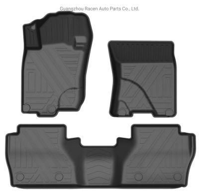 Durable 3D Car Floor Mats Deep Dish for Nissan Terra