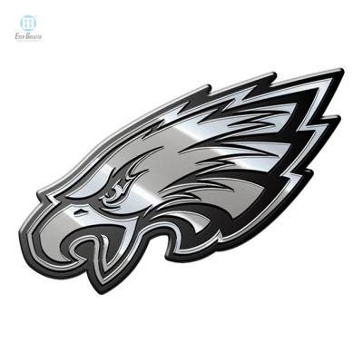 3D Chrome Christian Fish Emblem for Car Sticker