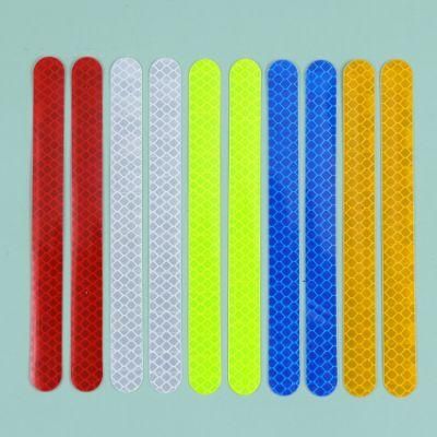 Car Stickers Rearview Mirror Reflective Strip Anti-Collision Warning Stickers Exterior Reflex Tape Reflective Strip Decals