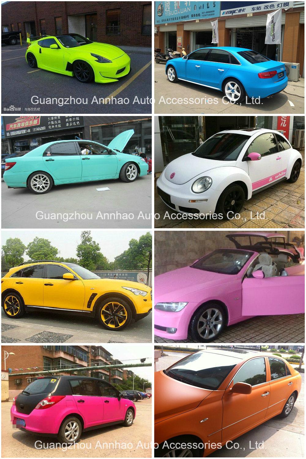 Air Release Car Interior or Exterior Decoration Film Purple Matte Car Wrapping Foil
