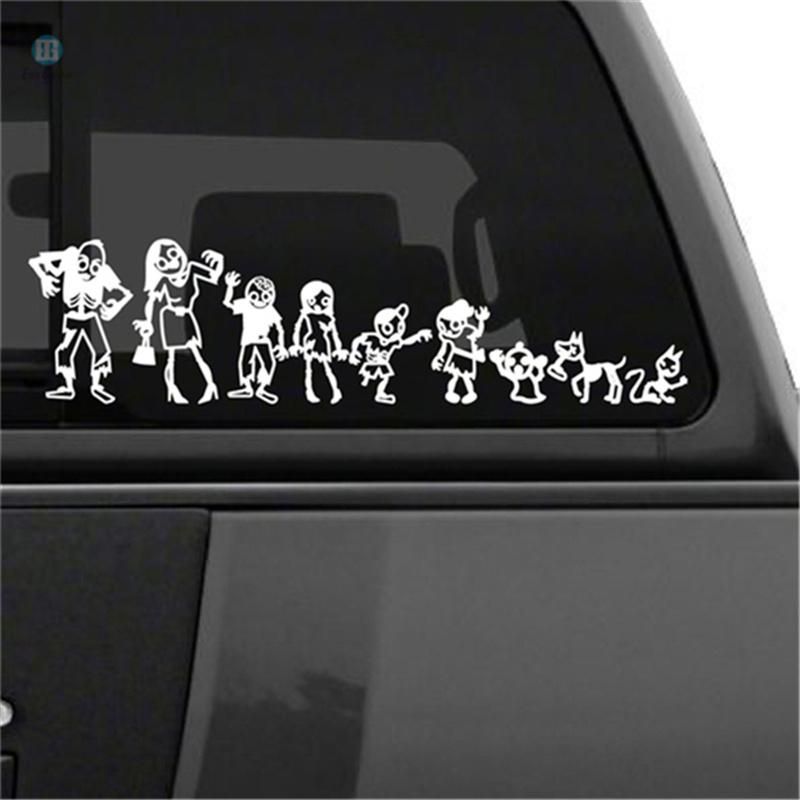 I Love My Family Car Decorative Decal Sticker