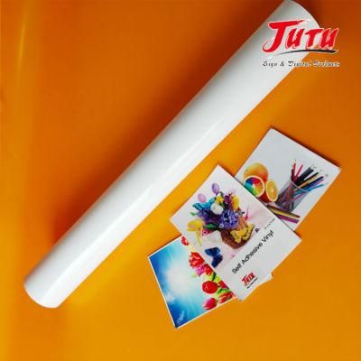 Jutu Weather Proof Self Adhesive Film Digital Printing Vinyl Suitable for a Variety of Substrates